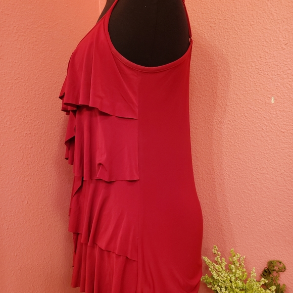 Red tiered top - Picture 2 of 5
